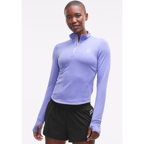 Peloton Tops - Peloton | Soft Tech Jersey 1/4 Zip Pullover | Lavender | Size X-Large | XL